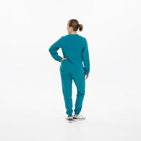 Base Pillar Long Sleeve Scrub Top Short