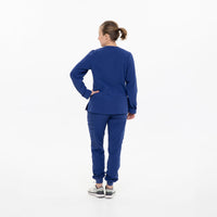 Base Pillar Long Sleeve Scrub Top Short