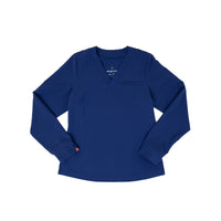 Base Pillar Long Sleeve Scrub Top Short