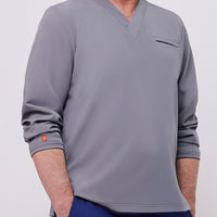 Base Arbol Long Sleeve Scrub Top Short