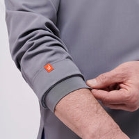 Base Butte Long Sleeve Scrub Top Short